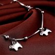 Sterling Silver Horses Charm Anklet Online Hot Sale