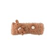 Brown Polystyrene Rabbit Hair Clip Cheap