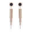 18K Rose Gold-Plated  Beloved  Tassel Drop Earring Sale