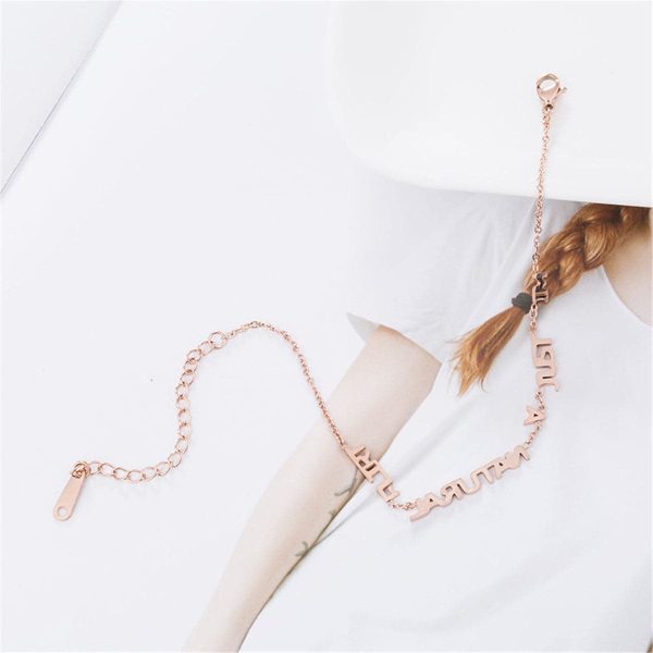 18K Rose Gold-Plated  Just A Natural Flirt  Anklet Sale