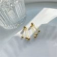 18K Gold-Plated Waterfall Ball Tassel Ear Jackets on Sale