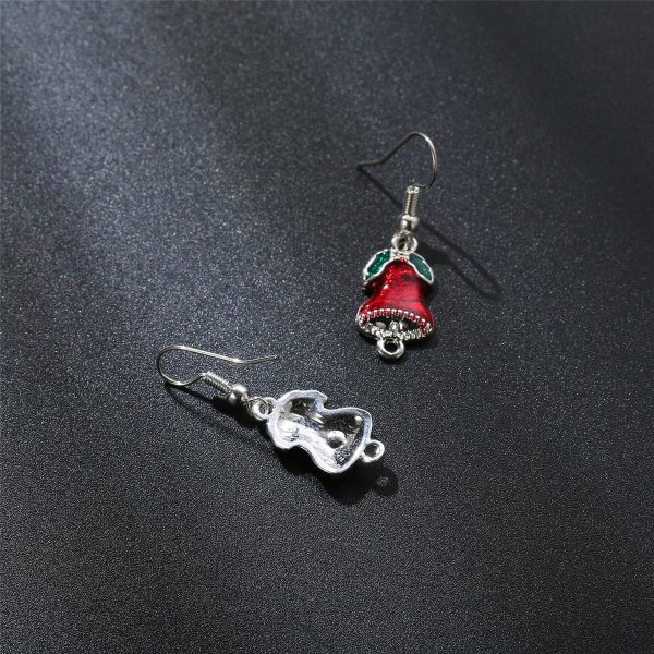 Silver-Plated Bell Drop Earrings Online Hot Sale