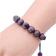 Amethyst & Lapis Beaded Stretch Bracelet Sale