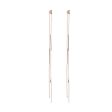 18K Rose Gold-Plated Bar Tassel Ear Jackets on Sale