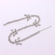 Silver-Plated Butterfly Cuban Chain Necklace Online