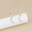 18K Gold-Plated Twisted Threader Earrings Online Hot Sale