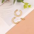 18K Gold-Plated Half-Hoop Ear Jackets Discount