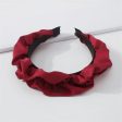 Red Ruffle Hard Headband For Sale