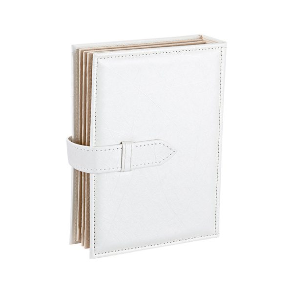 White Notebook Earring Holder For Sale