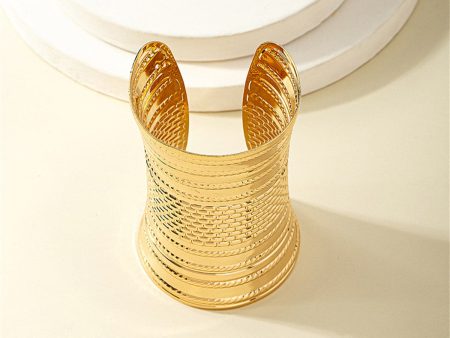 18K Gold-Plated Wrap Cuff Online Sale