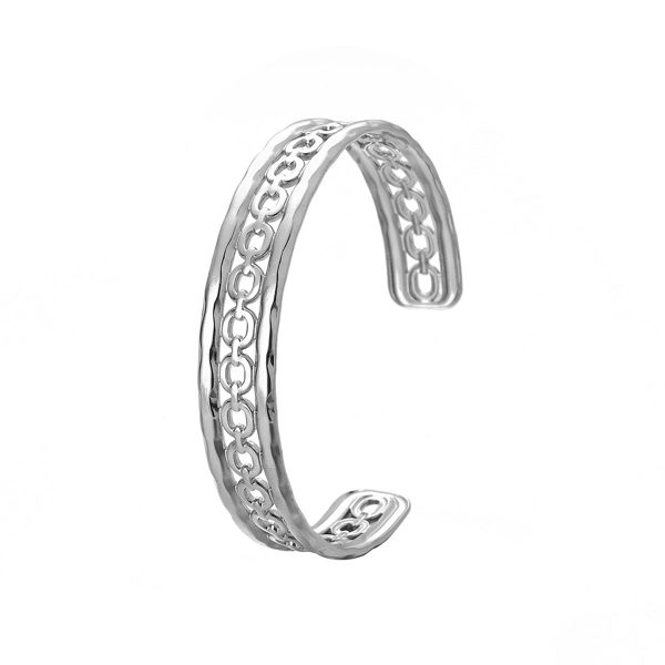 Stainless Steel Cable Cuff Discount