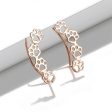 18K Rose Gold-Plated Paw Ear Climbers on Sale