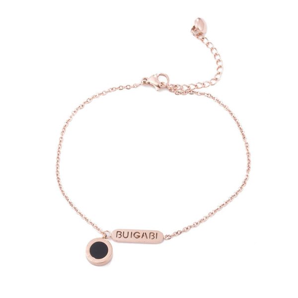 18K Rose Gold-Plated & Arylic  Buigabi  Anklet Cheap