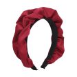 Red Ruffle Hard Headband For Sale