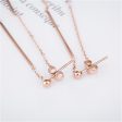 18K Rose Gold-Plated Bar Tassel Ear Jackets on Sale