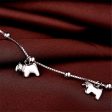 Sterling Silver Horses Charm Anklet Online Hot Sale