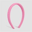 Pink Textured Hard Headband Sale