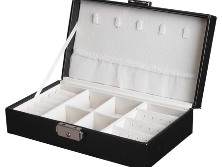 Black Clasp Polystyrene Jewelry Storage Box Online now