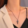 Black Crow Pendant Necklace Fashion