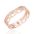 18K Rose Gold-Plated  CH  Bangle Online now