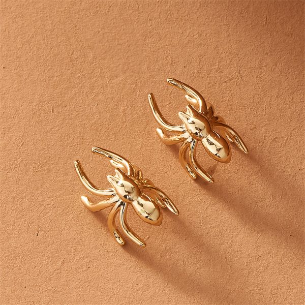 18K Gold-Plated Spider Ear Cuffs Online Hot Sale