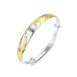 Two-Tone Phoenix Adjustable Bangle For Discount