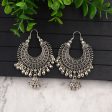 Silver-Plated Bell Tassel Drop Earrings For Cheap