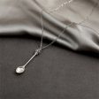 Silver-Plated Spoon Pendant Necklace Sale