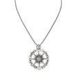 Silver-Plated Sun Pendant Necklace Online Hot Sale