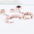 Cubic Zirconia & 18K Rose Gold-Plated Double Ring Drop Earrings Hot on Sale