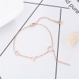 18K Rose Gold-Plated  Love  Anklet Online