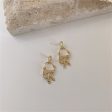 18K Gold-Plated Handbag Drop Earrings Hot on Sale