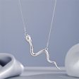 Stainless Steel Snake Bar Necklace Cheap