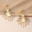 18K Gold-Plated Sun Drop Earrings Hot on Sale