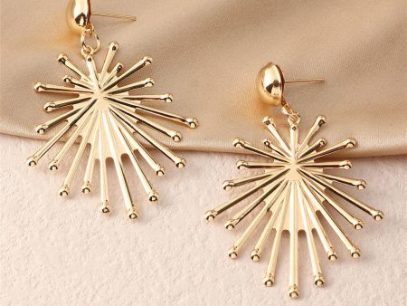 18K Gold-Plated Sun Drop Earrings Hot on Sale