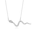 Stainless Steel Snake Bar Necklace Cheap