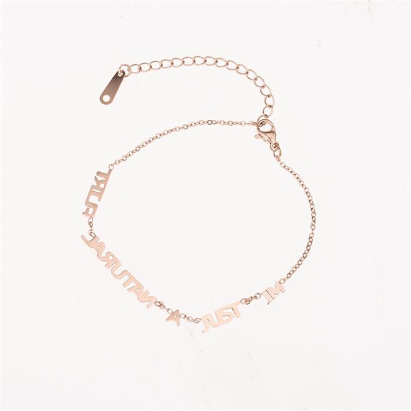 18K Rose Gold-Plated  Just A Natural Flirt  Anklet Sale