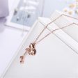 18K Rose Gold-Plated Gourd Pendant Necklace Online