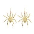 18K Gold-Plated Spider Drop Earrings Sale