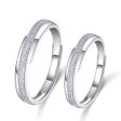 Sterling Silver Frosted Ring - Set Of Two Online Hot Sale