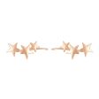 18K Gold-Plated Stars Ear Climbers Online now