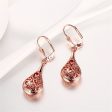 18K Rose Gold-Plated Long Drop Earrings Online Hot Sale