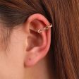 18K Gold-Plated Thin Cable-Chain Ear Cuff Online