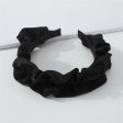 Black Ruffle Headband Cheap