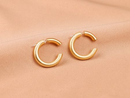 18K Gold-Plated Half-Hoop Ear Jackets Discount