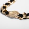 Black Velvet & 18K Gold-Plated Figaro Choker Necklace Cheap