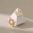 18K Gold-Plated Square Hoop Earrings Sale