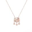 18K Rose Gold-Plated Lock Of Longevity Pendant Necklace on Sale