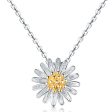 18K Gold-Plated & Sterling Silver Mum Pendant Necklace Sale