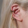 18K Gold-Plated Dragonfly Ear Cuff Hot on Sale